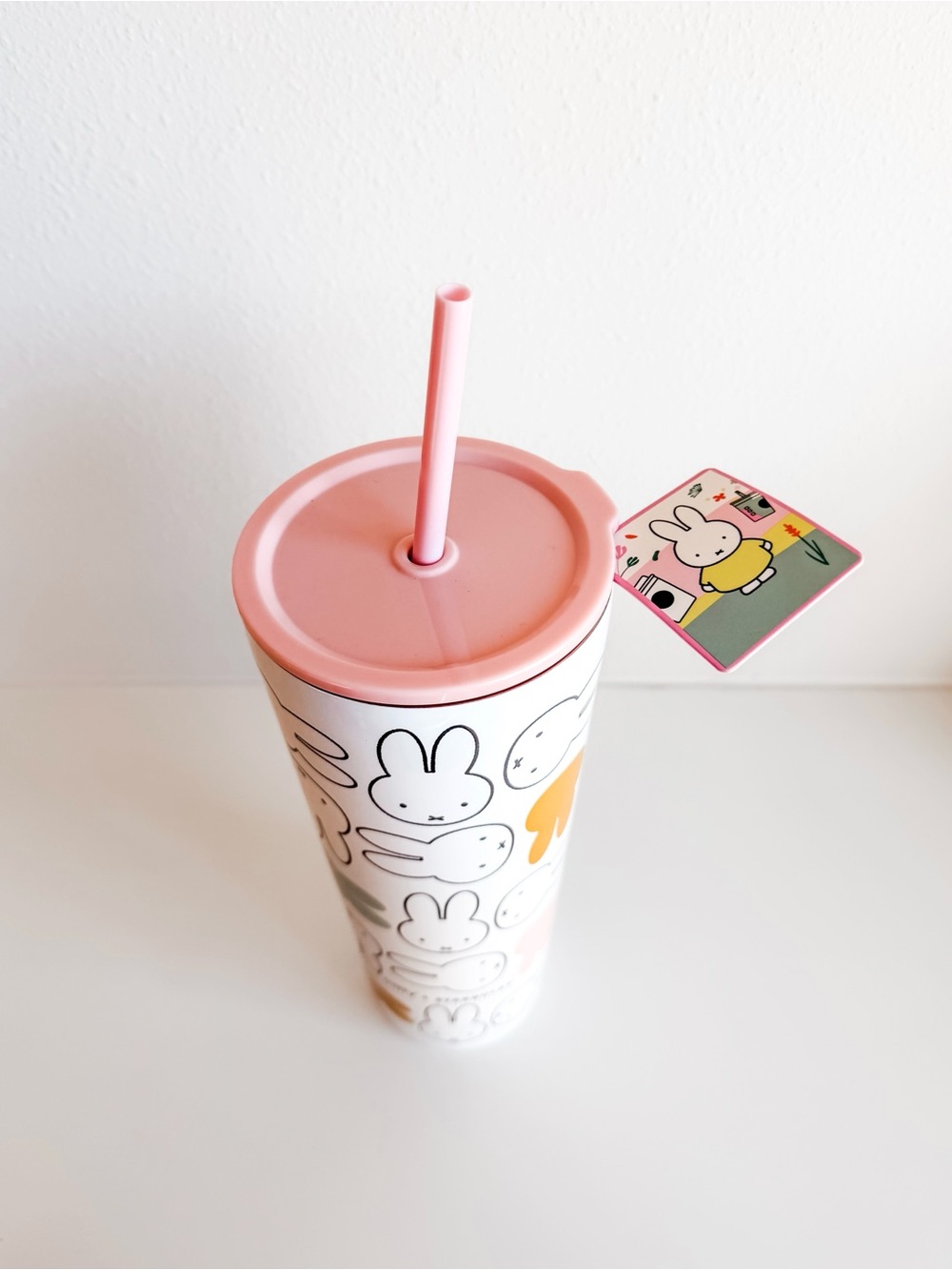 Miffy × Starbucks Stainless Tumbler - Picture 2 of 3